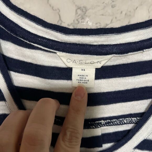 Caslon Smocked Shoulder Tank - Picture 3 of 8